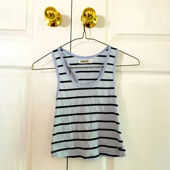 Garage striped crop top - Picture 2 of 4
